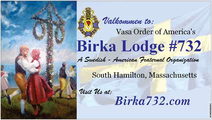 A little history about our lodge Birka732!